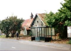 St Columba Tin Tabernacle  (and the bus shelter that was)