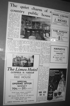 1962 newspaper article about The Limes